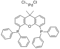Dichloro[9,9-dimethyl-4,5-bis(diphenylphosphino)xanthene]palladium(II)
二氯[9,9-二甲基-4.5-二(二苯基膦基)氧杂蒽钯(II)/205319-10-4